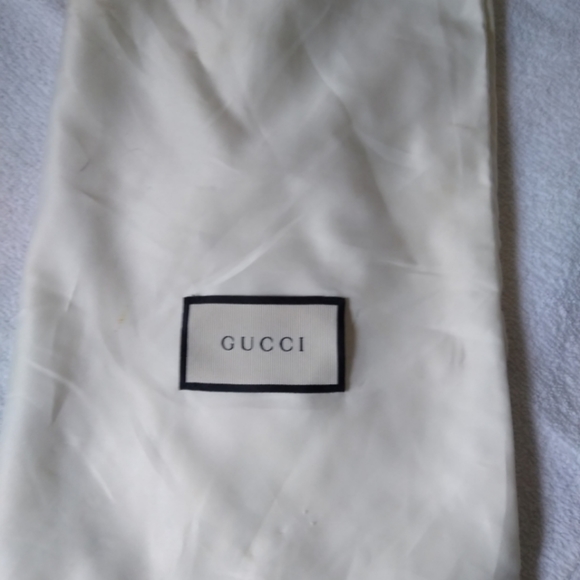 These are authentic GUCCI GG Monogram Velvet Fur Princetown Slippers Slides - Picture 2 of 4